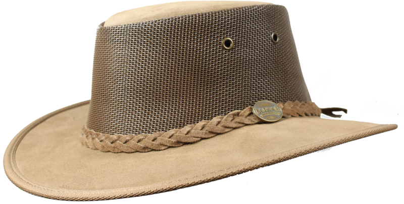 1064 Foldaway Cooler - Leather Australian Hat